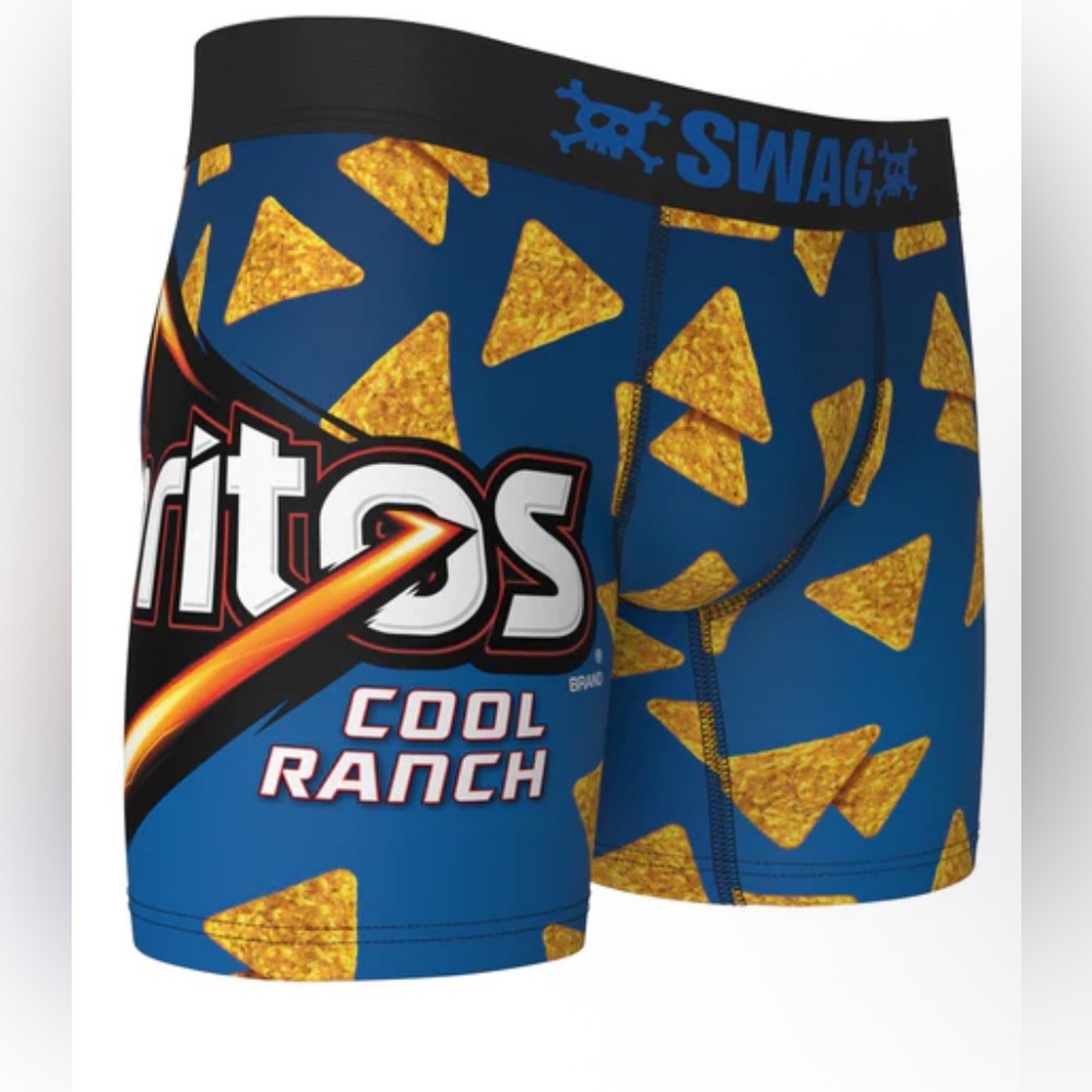 SWAG Boxers X Frito-Lay present: The
"Cool Ranch Doritos" BOXer Brief!